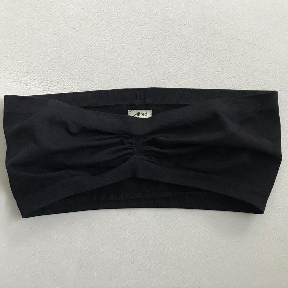 Aritzia Wilfred Colline Bandeau Seamless Bra Top